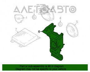 Сабвуфер Ford Ecosport 18-22