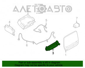 Controlul radio-casetofonului Ford Ecosport 18-22