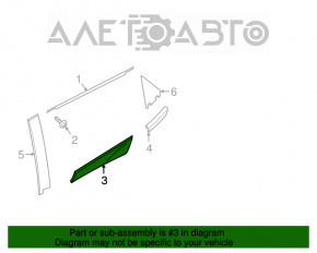 Capac usa spate inferioara dreapta Ford Ecosport 18-19 nou neoriginal.