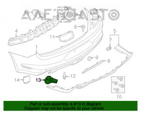 Senzor de parcare frontal pentru Ford Edge 15-21