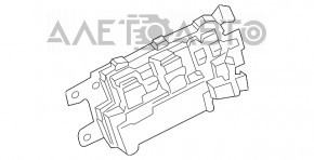 BCM Body Control Modul Ford Fusion mk5 17