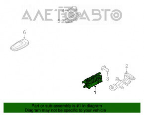 BCM Body Control Modul Ford Fusion mk5 17