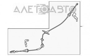 Cablu cutie de viteze Ford Escape MK3 17-19