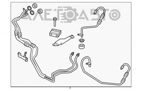 Racordul de racire a uleiului cutiei de viteze automata pentru Ford Escape MK3 13-19 1.5T