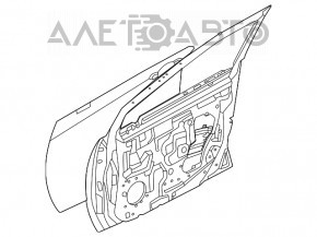 Дверь голая передняя левая Nissan Sentra 20-