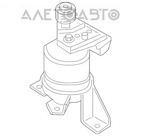 Pernele motorului dreapta Ford Edge 15-18 2.0T cu suport