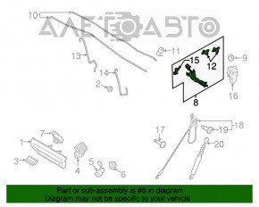 Cheie Ford Ecosport 18-22 fără cheie 3 butoane