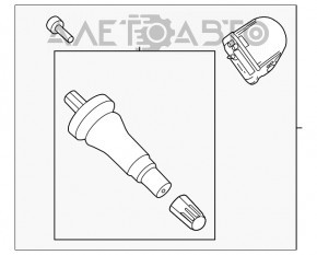 Senzor de presiune a roților Ford Fusion mk5 17-20 315mhz