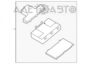 Blocul de siguranțe sub capotă Ford Fusion mk5 13-20 2.0T