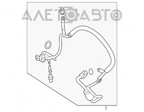 Bobina de aer condiționat condensator-compresor Ford Fusion mk5 13-20 1.5T 1.6T