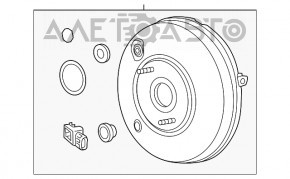 Вакуумный усилитель Ford Fusion mk5 17-20 FWD