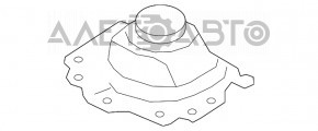 Butonul de schimbare a vitezelor Ford Fusion mk5 17-20