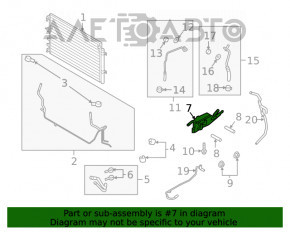 Radiator de ulei pentru cutia de viteze automata Ford Edge 19- 2.0T tip 2