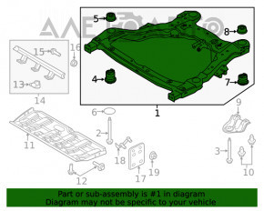 Bara de protecție față Ford Explorer 16-19 fwd