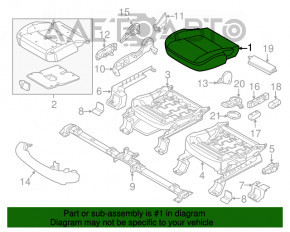 Scaunul pasagerului Ford Explorer 16-19