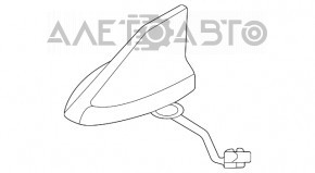 Antena aripă Ford Escape MK4 20-