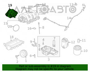 Supapa de accelerație Ford Mustang mk6 18- 5.0