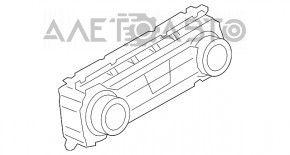 Controlul climatizării Ford Ecosport 18-22 manual