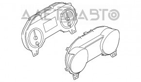 Tabloul de bord Ford Mustang mk6 18- usa