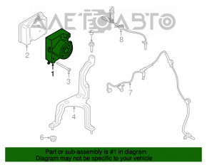 ABS АБС Ford Mustang mk6 18-