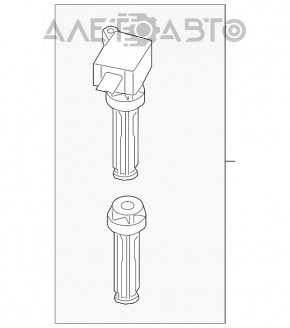 Катушка зажигания Ford Edge 19- 2.0T