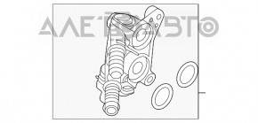 Supapa sistemului de alimentare cu ulei Ford Escape MK4 20- nou OEM original