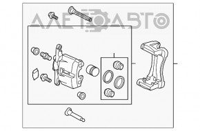 Suportul frontal stânga Mazda CX-5 17-