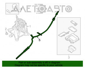 Cablu de transmisie automată Mazda CX-5 17-