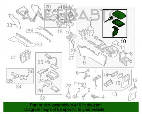 Brațul de cot Mazda CX-5 17-