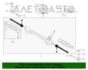 Bară de direcție stângă Mazda CX-5 17- nouă originală OEM