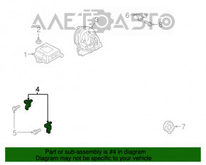 Senzație de aerbag frontal stânga Mazda CX-5 17- nou original OEM