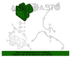 ABS ABS Mazda CX-5 17- sub radar