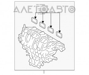 Colector de admisie Ford Edge 19- 2.0T