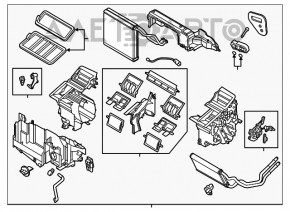 Печка в сборе Mazda CX-5 16