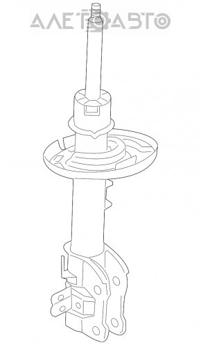 Амортизатор передний правый Mazda CX-5 17- BILSTEIN