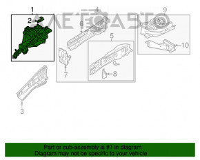 Partea din față dreapta a Mazda CX-5 17 - argintiu, pe caroserie.