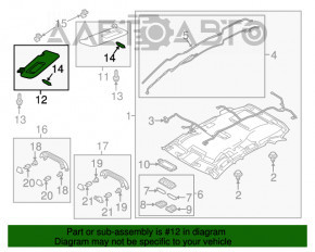 Capota stângă Mazda CX-5 17 - gri