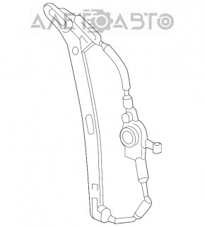 Стеклоподъемник с мотором задний левый Mazda CX-5 17-