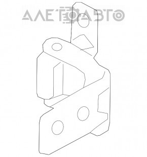 Buclele ușii din spate dreapta inferioară Mazda CX-5 17- OEM original nou.