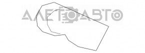 Suportul pentru bara de protecție față dreapta Mazda CX-5 17- nou OEM original