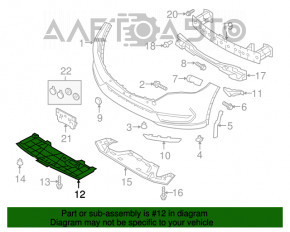 Protecția pentru bara frontală Mazda CX-5 17- în față