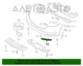 Capacul farului de ceață dreapta Mazda CX-5 17- nou original