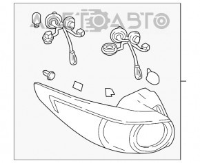 Фонарь внешний крыло левый Mazda CX-5 17- signature illum