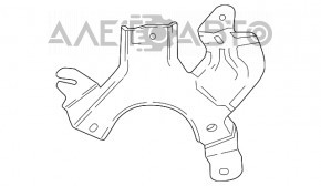 Кронштейн датчика слепых зон BSM левый Mazda CX-5 17-