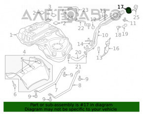 Husă de protecție pentru rezervorul de combustibil Mazda CX-5 17-