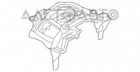 Capacul schimbatorului de viteze Mazda 6 13-15 Sport, zgarieturi