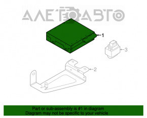 Modul Bluetooth Mazda CX-5 13-16