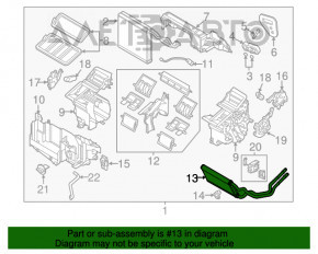 Radiatorul încălzitorului pentru Mazda CX-5 17-