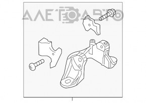 Suportul stâng al motorului Mazda CX-5 13-16