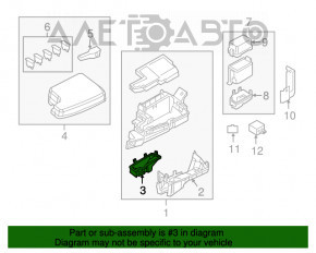 Корпус блока предохранителей подкапотный Mazda CX-9 16-